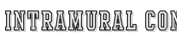 Intramural-Contour-Jl font